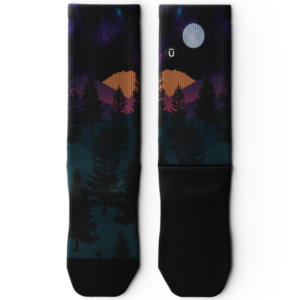 Bright Lights Athletic Crew Socks