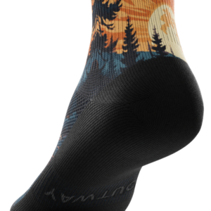 Fiery Night Knee-High Compression Socks
