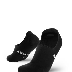 Flagship No Show Black Athletic Ankle Socks