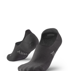 Flagship No Show Grey Athletic Ankle Socks