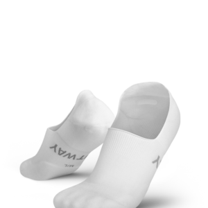 Flagship No Show White Athletic Ankle Socks