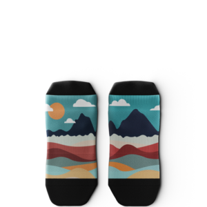 Head In The Clouds Athletic Ankle Socks
