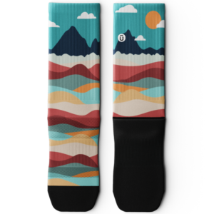 Head In The Clouds Athletic Crew Socks