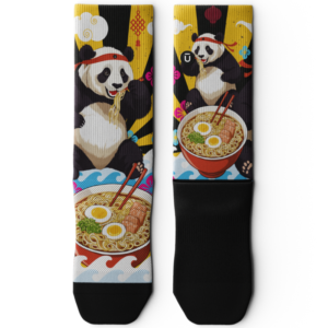 Noodle Ninja Athletic Crew Socks