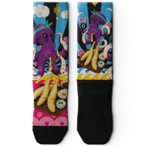 Octo-Chef Athletic Crew Socks