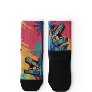 Prehistoric Athletic Quarter Socks