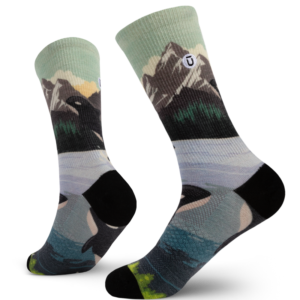 Vancouver Merino Lite Athletic Crew Socks