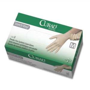 Curad Universal 3G Vinyl Exam Gloves
